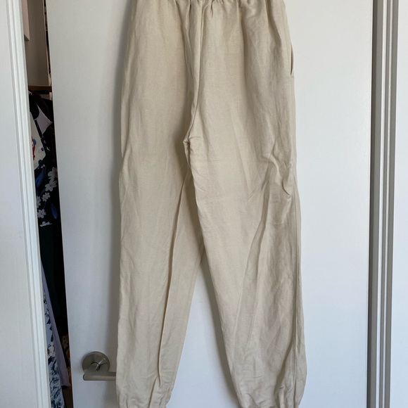 Dynamite Sacha Linen Joggers - Size XXS (Fits XS) - BNWT - Picture 4 of 4
